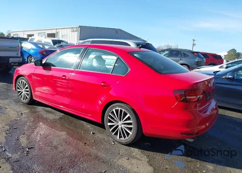2017 Volkswagen Jetta 1.8T Sport z USA, uszkodzony, nr VIN 3VWD17AJ0HM391851